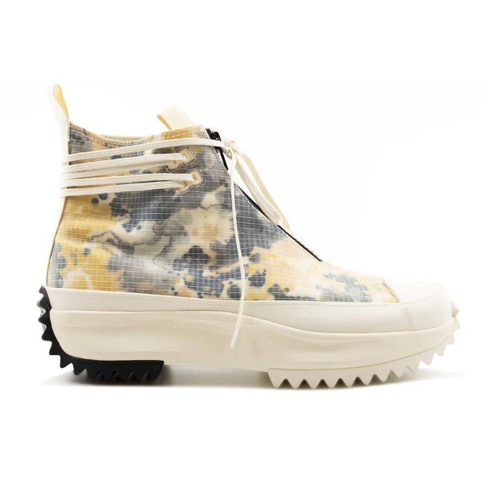 Converse Run Star Hike High Top Washed Floral Boot Sneaker Womens 8.5 Sporty